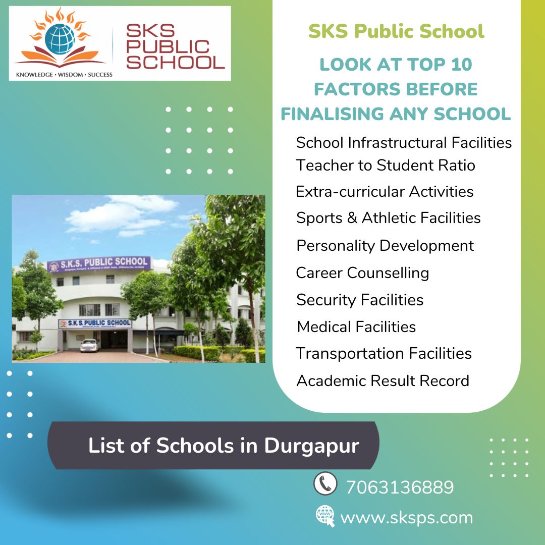 List of Schools in Durgapur to Consider in 2023 with Lowest Fees